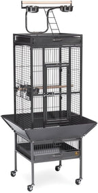 Prevue Pet Products Wrought Iron Select Bird Cage Black Hammertone 3151BLK by PrevuePetProducts