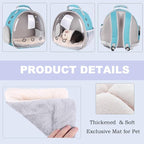Portable Small Animal Backpack Travel Breathable Pet Carrier Bag Cages - Image 4