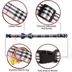 Yizepet Dog Collar with Bow Tie- Adjustable pet Collar - Image 5