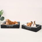 EHEYCIGA Orthopedic Dog Bed for Large Sized Dog, Waterproof Liner & Washable - Image 9