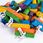 KINTOR Bird Chewing Toy Large Medium Parrot Cage Bite Toys African Grey Macaws - Image 3