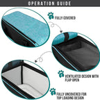 PetAmi Dog Purse Carrier for Small Dogs, Airline Approved Soft Sided Pet Carrier - Image 3