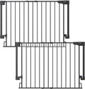 Cumbor 2 Pack 29.2-43" No Bottom Bar Baby Gate by Cumbor