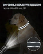 Joytale Large Dog Collar, Reflective and Adjustable Nylon Pet Collar - Image 5