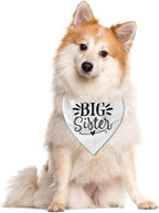 Big Sister Dog Bandana, Pet Triangle Scarf, Pet Bandana - Image 3