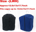 QBLEEV Bird Parrot Cage Cover Shade, Windproof Light-Proof Sleep Reduces - Image 3
