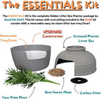 Good Pet Stuff Hidden Litter Box Planter, Decorative Cat Litter Enclosure - Image 5