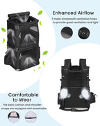 Double-Compartment Pet Carrier Backpack - Image 3