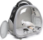 Bird Travel Carrier: Portable Backpack Cage by Unknown