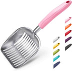 WePet Cat Litter Scoop, Aluminum Alloy Sifter, Kitty Metal Scooper, Deep Shovel by WePet
