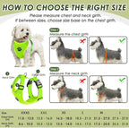 SlowTon Dog Seat Belt Harness for Car, Dog Car Harness Adjustable Mesh - Image 6