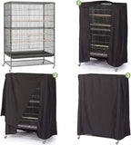Extra Large Bird Cage Cover Breathable Waterproof Material Universal Black-Out - Image 4