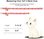 2 Pack Valentines Cat Collars - Image 4