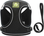 FEimaX Dog Harness and Leash Set, No Pull Breathable Soft Mesh Puppy Vest - Image 3
