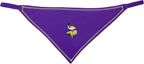 Pets First NFL Minnesota Vikings TIE Bandana, Size Small/Medium. Dog Bandana - Image 2