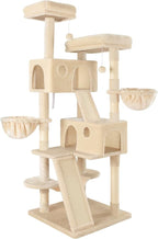 MUTICOR 66 Inches Multi-Level Large Cat Tree Tower - Image 9