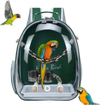 Bird Traval Carrier Cage, Vet Transport Book Bag by Misyue