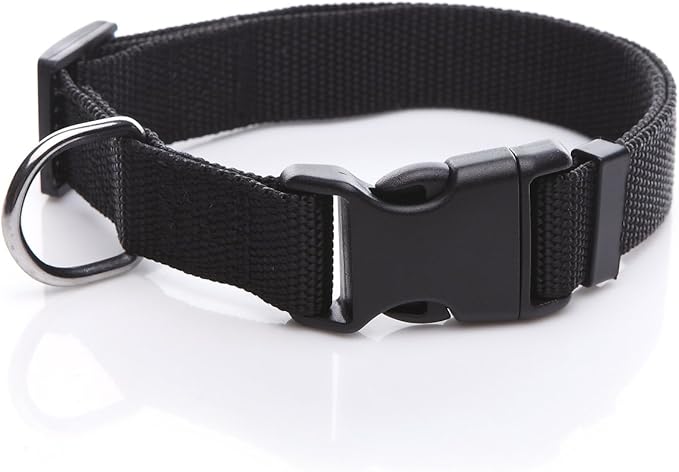 Adjustable Nylon Dog Collar, pet Collar 1 Inch 3/4 Inch 5/8 Inch Wide, by TAIDA