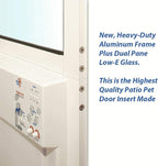 Power Pet Automatic Sliding Glass Patio Pet Door by High Tech Pet - Image 7