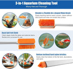 Small Glass Aguarium Cleaning Tool Algae Scraper - Image 4