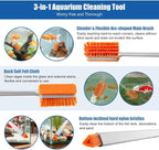 Small Glass Aguarium Cleaning Tool Algae Scraper - Image 4