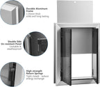 Large Dog Door, Aluminum Frame Doggy Door, Weatherproof Dogs Doors - Image 6