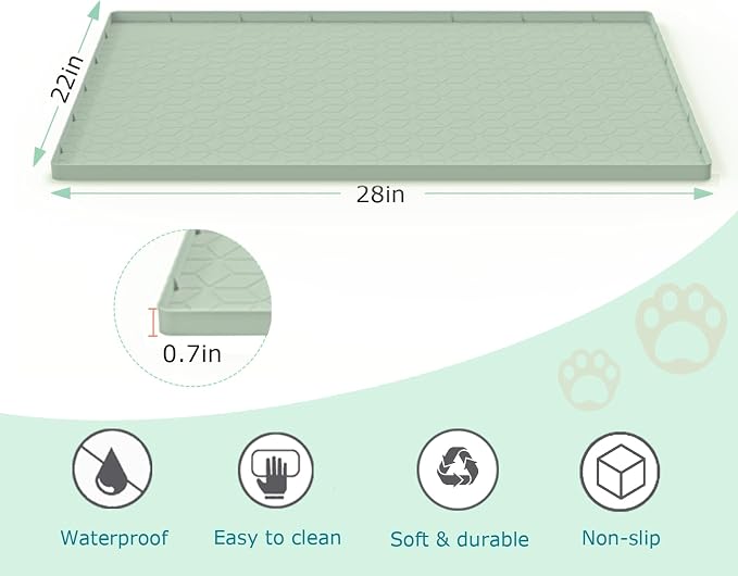Cat Litter Mat, Silicone Large Cat Mat - Image 4