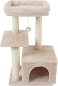 FISH&NAP Cute Cat Tree Kitten Cat Tower by FISHNAPthemeaningisthatcatliketoeatfishandhaveanaphopeyourbabylikeit