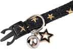 BoomBone Star Charm Studded Cat Collar Breakaway - Image 2