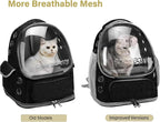 Cat Backpack Carrier, Breathable Cat Carrier Large Space Bubble Pet Backpack - Image 3