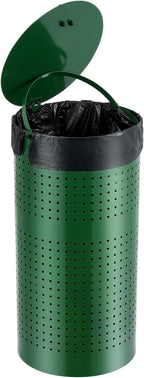 VEVOR Dog Poop Trash Can With 50 Liner Bags, 11.5 Gallons Outdoor Waste Bin - Image 4