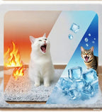 Two Uses'Cat Mat, Self Warming&Cooling Cat Mat.12 * 20in- Cooling Cat Pad by Unknown