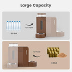 Gardner Pet Gravity Automatic 2-in-1 Pet Feeder, 0.8 Gallons*2 Cat Feeder and - Image 4