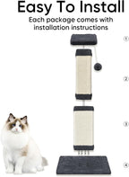 AGYM Cat Scratching Post, 32 Inch Cat Scratching Posts - Image 4