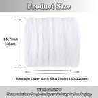 Bird Cage Seed Catcher, Bird Cage Net Cover Adjustable Bird Cage Netting Seed - Image 2