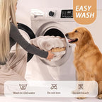 Self-Warming Dog Bed, Plush Faux Fur Mat - Image 8