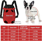 FEimaX Dog Carrier Backpack Pet Legs Out Front Cat Travel Bag, Adjustable Puppy - Image 4