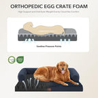 Orthopedic XXL Dog Beds, Waterproof Egg Crate Foam Big Pet Bed - Image 2