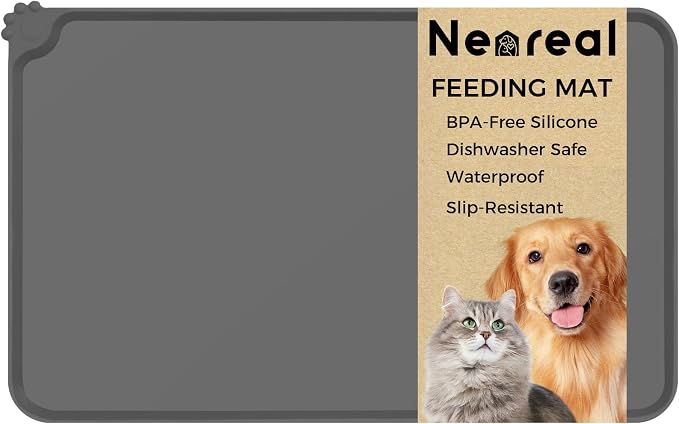 Silicone Pet Food Mat Waterproof by Neareal