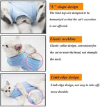 Cat Recovery Suit for Abdominal Wounds or Skin Diseases, Cat Onesie for Cats - Image 5