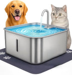 RMH 7L Stainless Steel Dog & Cat Water Fountain by Unknown
