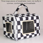 Bird Travel Carrier with Perch Parakeet Carriers with Net, Pad Mat, Feeder - Image 9