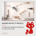 7 Ruby Road Cat Wall Shelves Hammock Set - Image 9