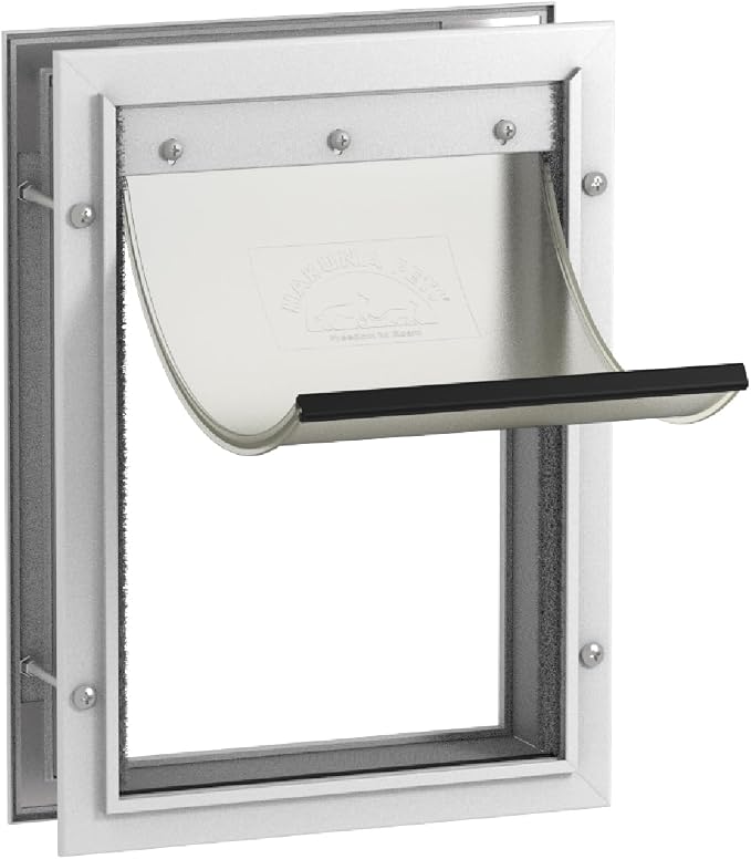 Hakuna Pets Deluxe Aluminum Pet, Cat and Dog Door by HakunaPets