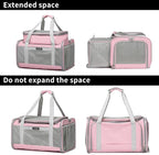 Airline Approved Pet Carrier for Cats and Small Dogs up to 15 lbs, Breathable - Image 4