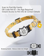 4 Pack-QR Code Cat Collar Breakaway Safe - Image 4