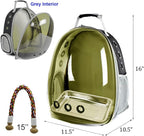 Bird Traval Carrier Cage, Polarized Tinted Brown Space Capsule Astronaut - Image 2