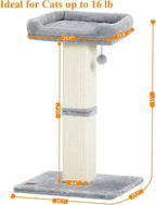 32" Cat Scratching Post for Indoor Cats, Sisal Cat Scratcher - Image 6