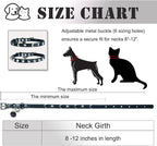 2 Pack Leather Cat Collar Breakaway - Image 5