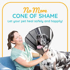 ZenPet Recovery Cone E-Collar for Dogs & Cats – Soft, Comfortable, Safe & - Image 7